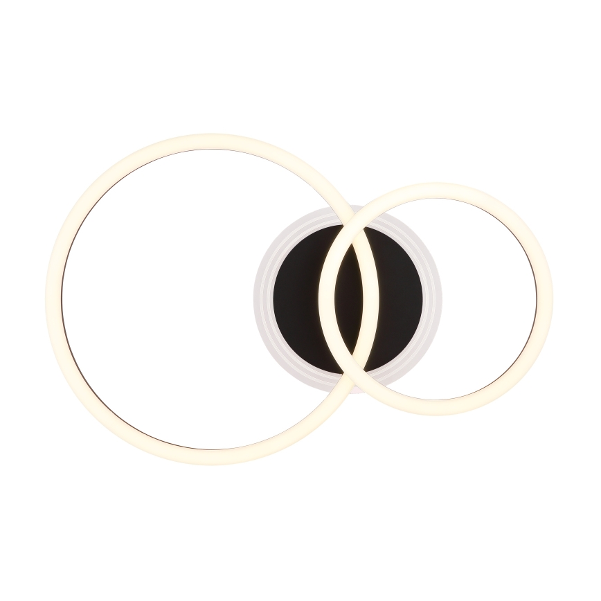 Globo - LED Ceiling light LED/30W/230V 2700/4500/6500K d. 33x50 cm black