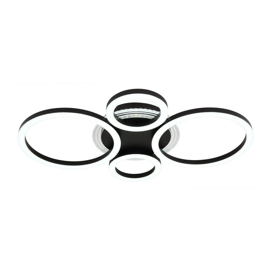 Globo - LED Ceiling light LED/40W/230V 2700/4500/6500K d. 35,5x53 cm black