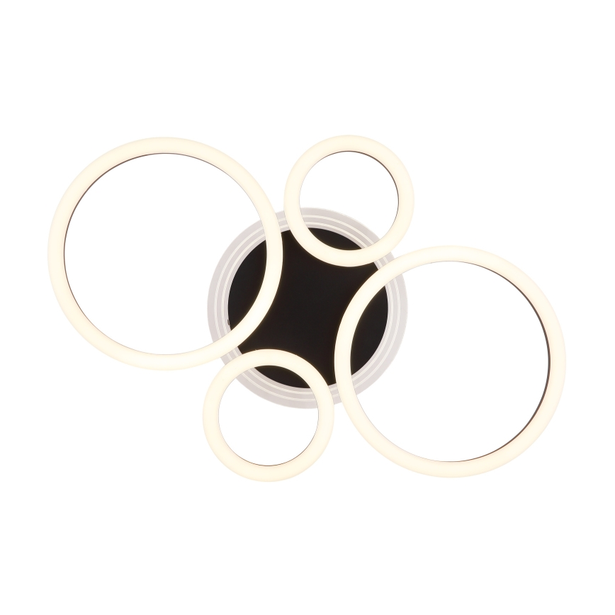 Globo - LED Ceiling light LED/40W/230V 2700/4500/6500K d. 35,5x53 cm black
