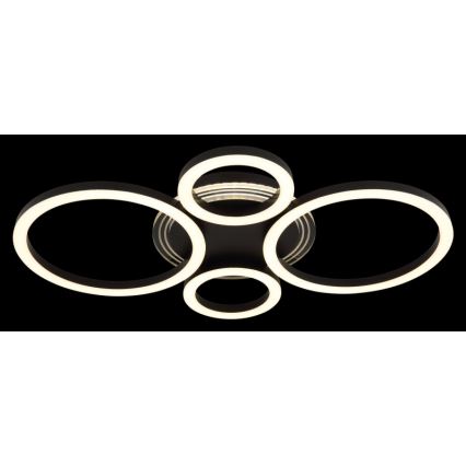 Globo - LED Ceiling Light LED/40W/230V, CCT 2700/4500/6500K, Ø 35.5 x 53 cm, black