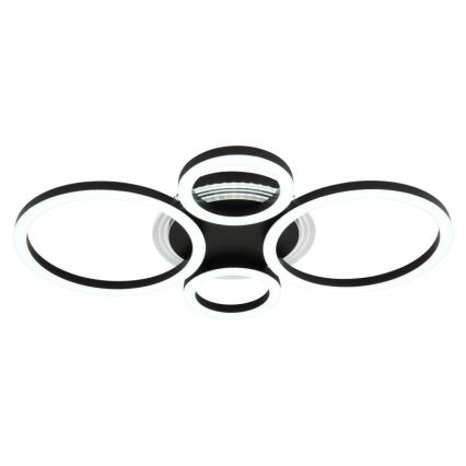 Globo - LED Ceiling Light LED/40W/230V, CCT 2700/4500/6500K, Ø 35.5 x 53 cm, black