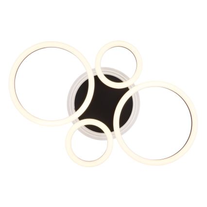 Globo - LED Ceiling Light LED/40W/230V, CCT 2700/4500/6500K, Ø 35.5 x 53 cm, black