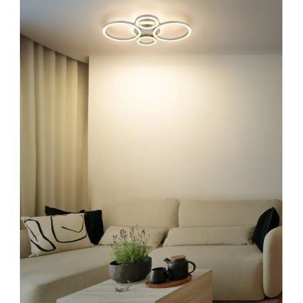 Globo - LED ceiling light LED/40W/230V 2700/4500/6500K Ø 35,5x53 cm brass
