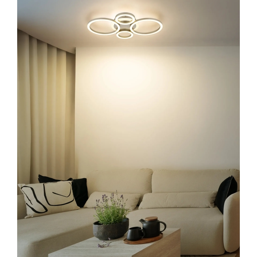 Globo - LED ceiling light LED/40W/230V 2700/4500/6500K Ø 35,5x53 cm brass
