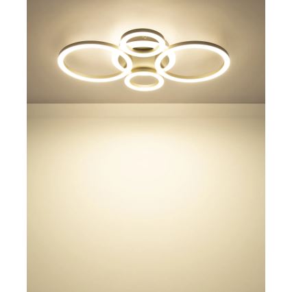 Globo - LED ceiling light LED/40W/230V 2700/4500/6500K Ø 35,5x53 cm brass