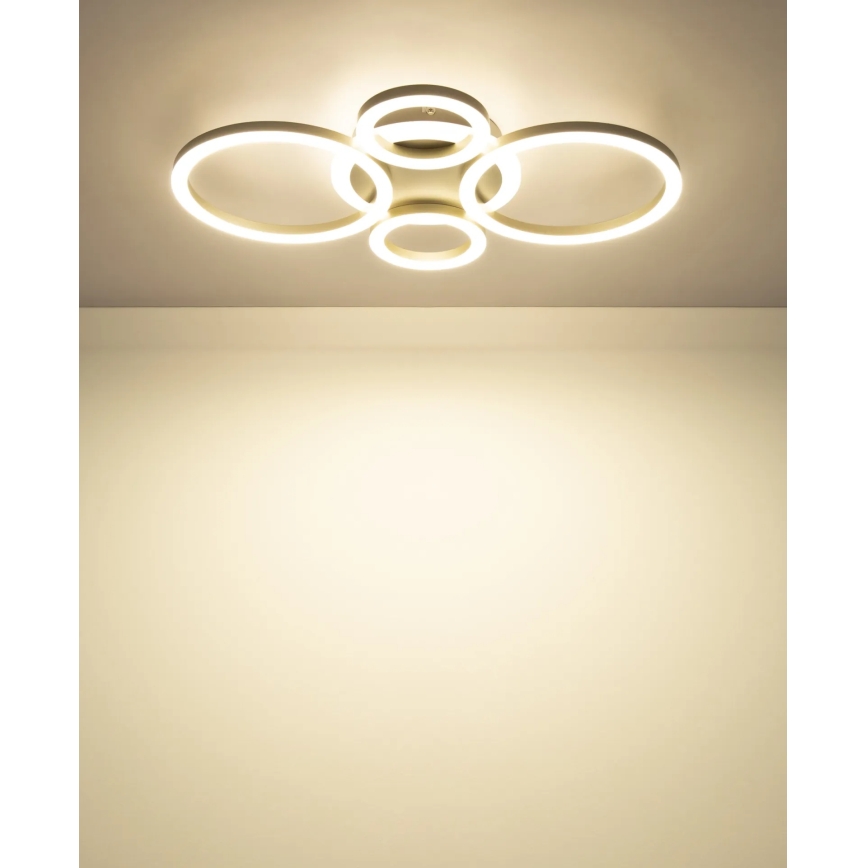 Globo - LED ceiling light LED/40W/230V 2700/4500/6500K Ø 35,5x53 cm brass