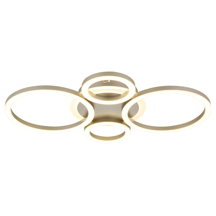 Globo - LED ceiling light LED/40W/230V 2700/4500/6500K Ø 35,5x53 cm brass