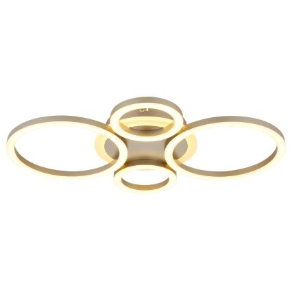 Globo - LED ceiling light LED/40W/230V 2700/4500/6500K Ø 35,5x53 cm brass
