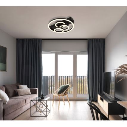 Globo - LED Dimmable ceiling light LED/40W/230V 2700-6500K d. 35x33 cm + remote control