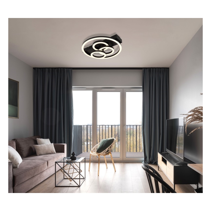 Globo - LED Dimmable ceiling light LED/40W/230V 2700-6500K d. 35x33 cm + remote control