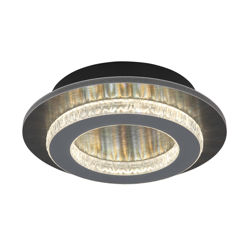 Globo - LED Ceiling Light LED/12W/230V 3000/4000/6500K Ø 20 cm Anthracite