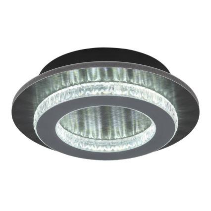 Globo - LED Ceiling Light LED/12W/230V 3000/4000/6500K Ø 20 cm Anthracite
