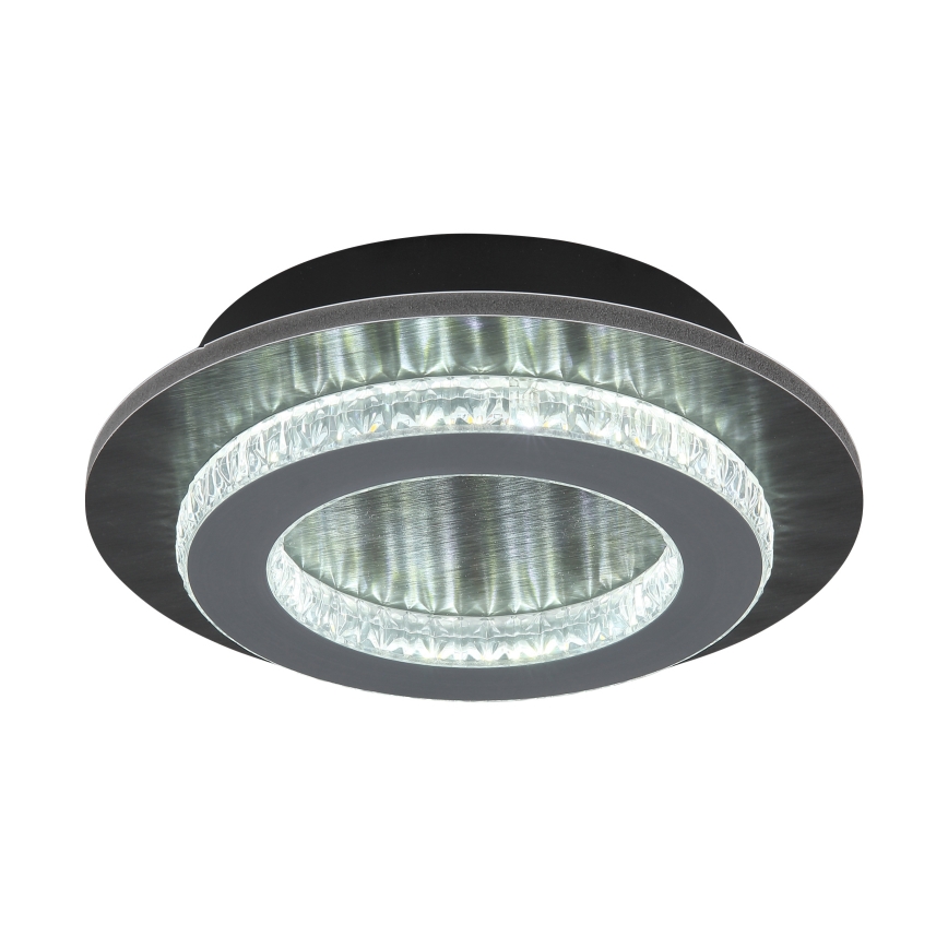 Globo - LED Ceiling Light LED/12W/230V 3000/4000/6500K Ø 20 cm Anthracite