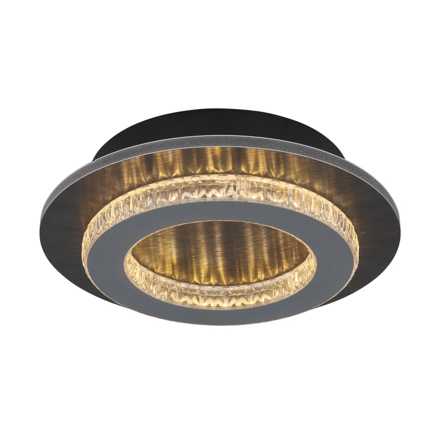 Globo - LED Ceiling Light LED/12W/230V 3000/4000/6500K Ø 20 cm Anthracite