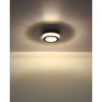 Globo - LED Ceiling Light LED/12W/230V 3000/4000/6500K Ø 20 cm Anthracite