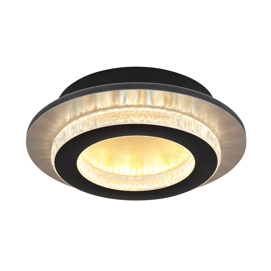 Globo - LED ceiling light LED/12W/230V 3000/4000/6500K dia. 20 cm black