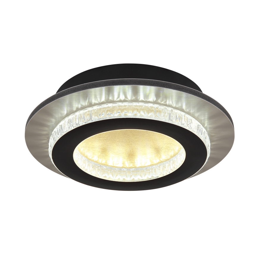 Globo - LED ceiling light LED/12W/230V 3000/4000/6500K dia. 20 cm black