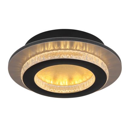 Globo - LED ceiling light LED/12W/230V 3000/4000/6500K dia. 20 cm black