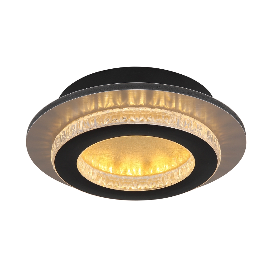 Globo - LED ceiling light LED/12W/230V 3000/4000/6500K dia. 20 cm black
