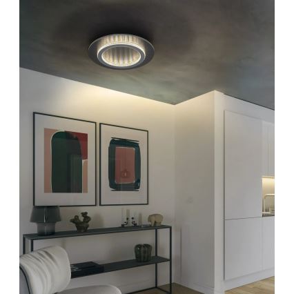 Globo - LED Ceiling Light LED/24W/230V 3000/4000/6500K Ø 35 cm anthracite