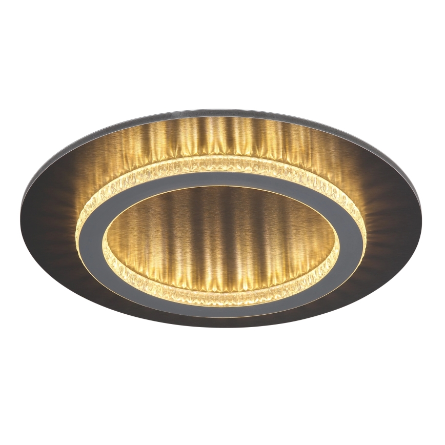 Globo - LED Ceiling Light LED/24W/230V 3000/4000/6500K Ø 35 cm anthracite