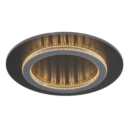 Globo - LED Ceiling Light LED/24W/230V 3000/4000/6500K Ø 35 cm anthracite