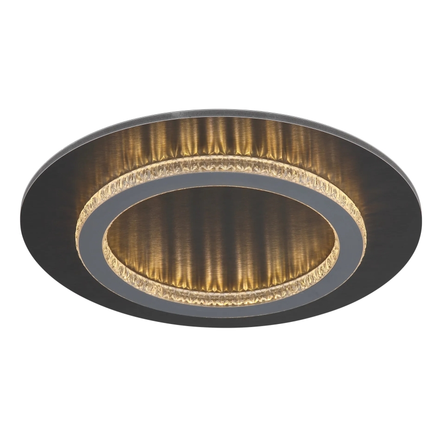 Globo - LED Ceiling Light LED/24W/230V 3000/4000/6500K Ø 35 cm anthracite