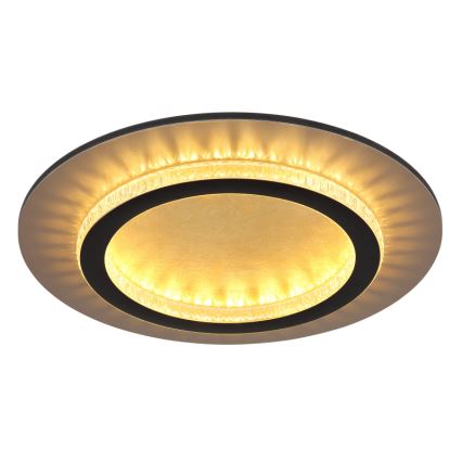 Globo - LED Ceiling Light LED/24W/230V 3000/4000/6500K Ø 35 cm black