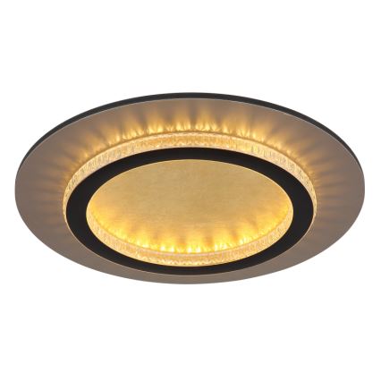 Globo - LED Ceiling Light LED/24W/230V 3000/4000/6500K Ø 35 cm black