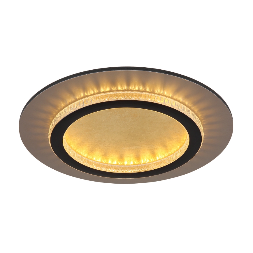 Globo - LED Ceiling Light LED/24W/230V 3000/4000/6500K Ø 35 cm black