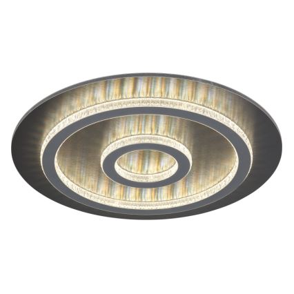 Globo - Dimmable LED Ceiling Light 40W/230V 3000-6500K, 45 cm diameter, Anthracite + Remote Control