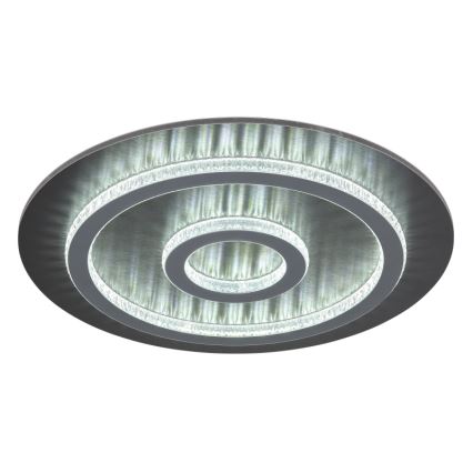 Globo - Dimmable LED Ceiling Light 40W/230V 3000-6500K, 45 cm diameter, Anthracite + Remote Control