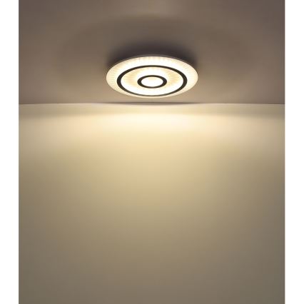 Globo - LED Dimmable ceiling light LED/40W/230V 3000-6500K Ø 45 cm white + remote control