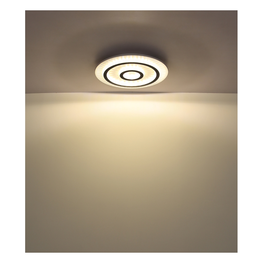 Globo - LED Dimmable ceiling light LED/40W/230V 3000-6500K Ø 45 cm white + remote control