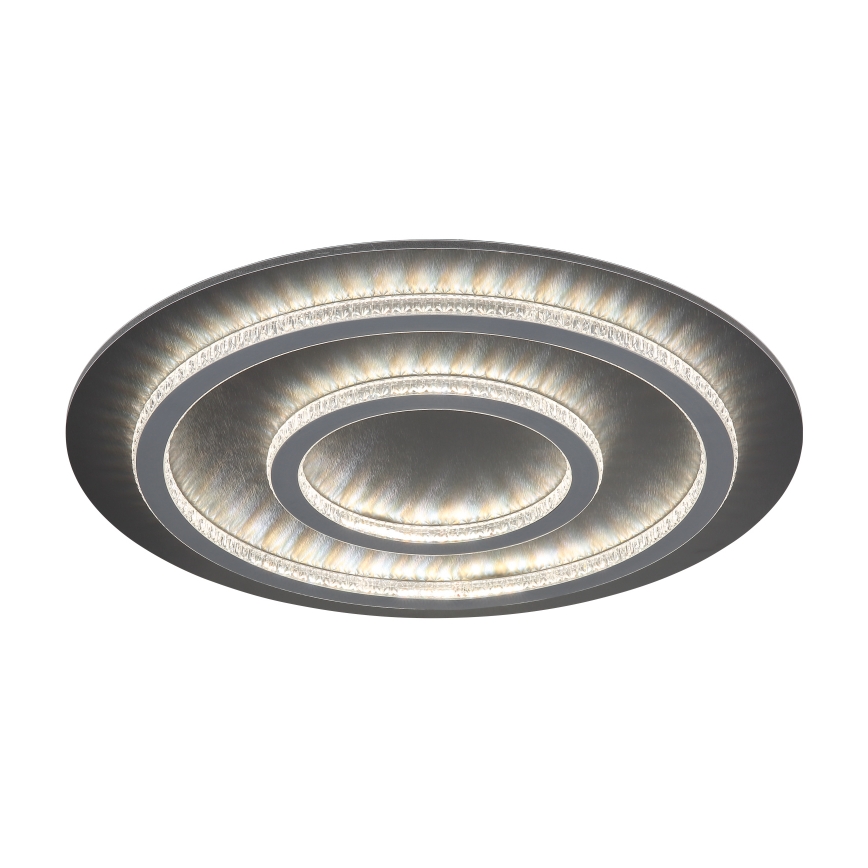 Globo - Dimmable LED Ceiling Light LED/60W/230V 3000-6500K Ø 55 cm Anthracite + Remote Control