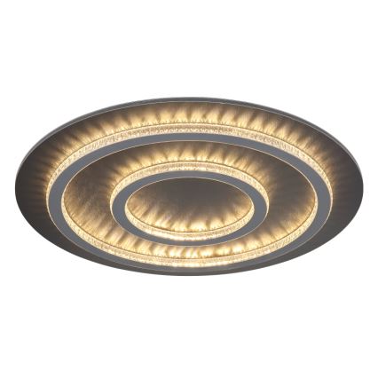 Globo - Dimmable LED Ceiling Light LED/60W/230V 3000-6500K Ø 55 cm Anthracite + Remote Control