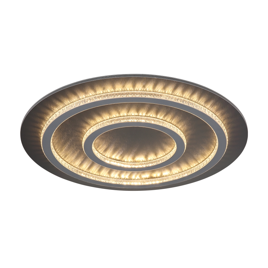 Globo - Dimmable LED Ceiling Light LED/60W/230V 3000-6500K Ø 55 cm Anthracite + Remote Control