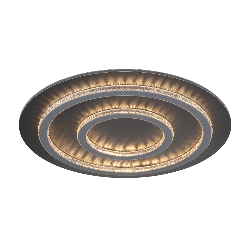 Globo - Dimmable LED Ceiling Light LED/60W/230V 3000-6500K Ø 55 cm Anthracite + Remote Control