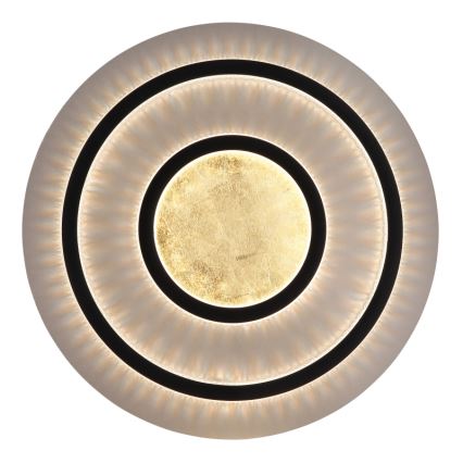 Globo - Dimmable LED Ceiling Light LED/60W/230V 3000-6500K Ø 55 cm Black + Remote Control