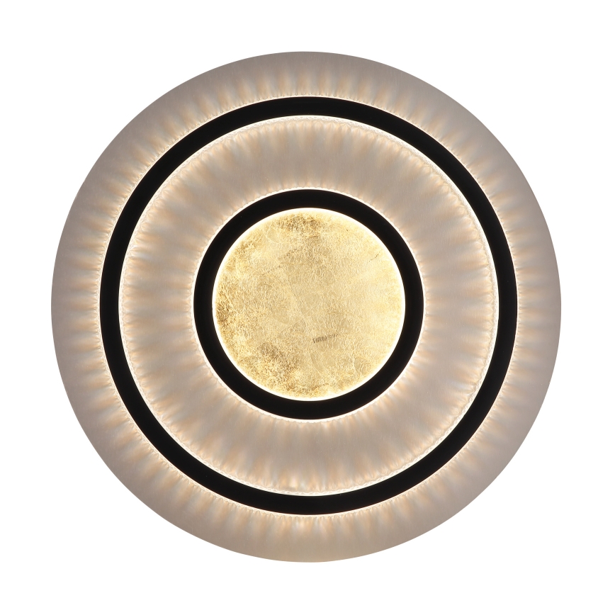 Globo - Dimmable LED Ceiling Light LED/60W/230V 3000-6500K Ø 55 cm Black + Remote Control