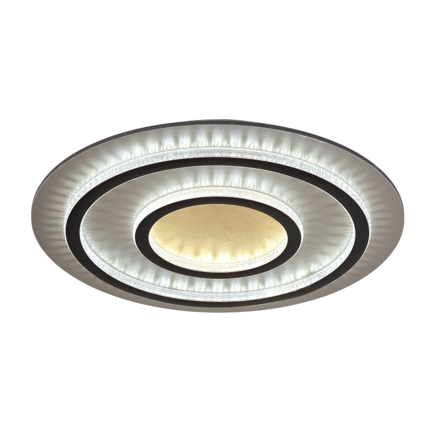 Globo - Dimmable LED Ceiling Light LED/60W/230V 3000-6500K Ø 55 cm Black + Remote Control