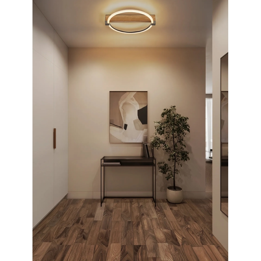Globo - LED Ceiling Light LED/15W/230V 3000K 41.4 x 38 cm beige