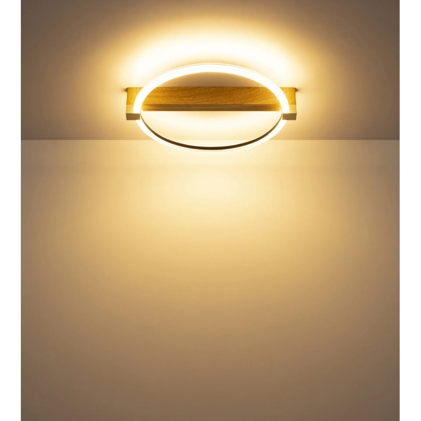 Globo - LED Ceiling Light LED/15W/230V 3000K 41.4 x 38 cm beige