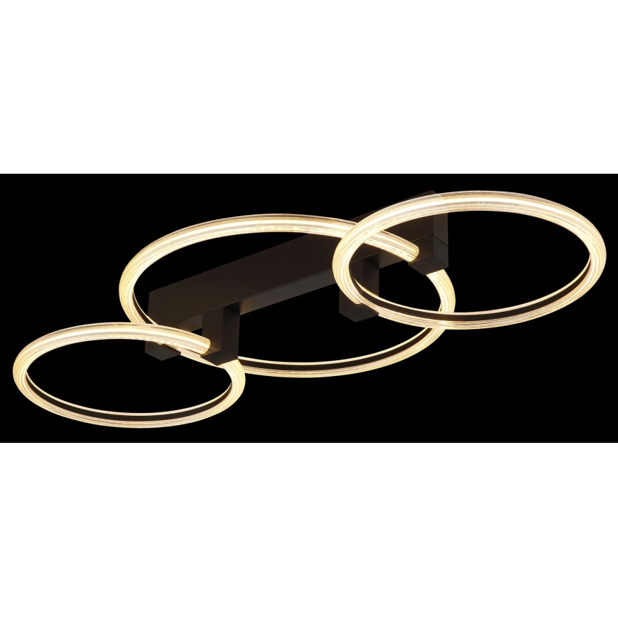 Globo - LED Ceiling Light LED/40W/230V 3000K 76,1x38 cm black