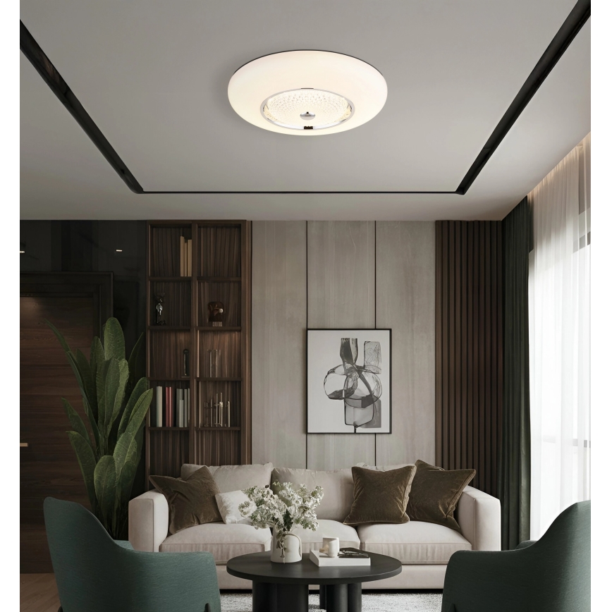 Globo - LED Ceiling Light LED/48W/230V 2700/4000/6000K Ø 59 cm White