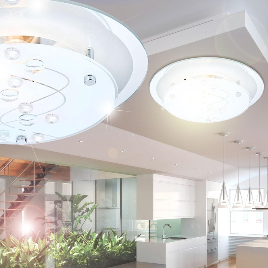 Globo - Ceiling light 1xE27ILLU/60W/230V