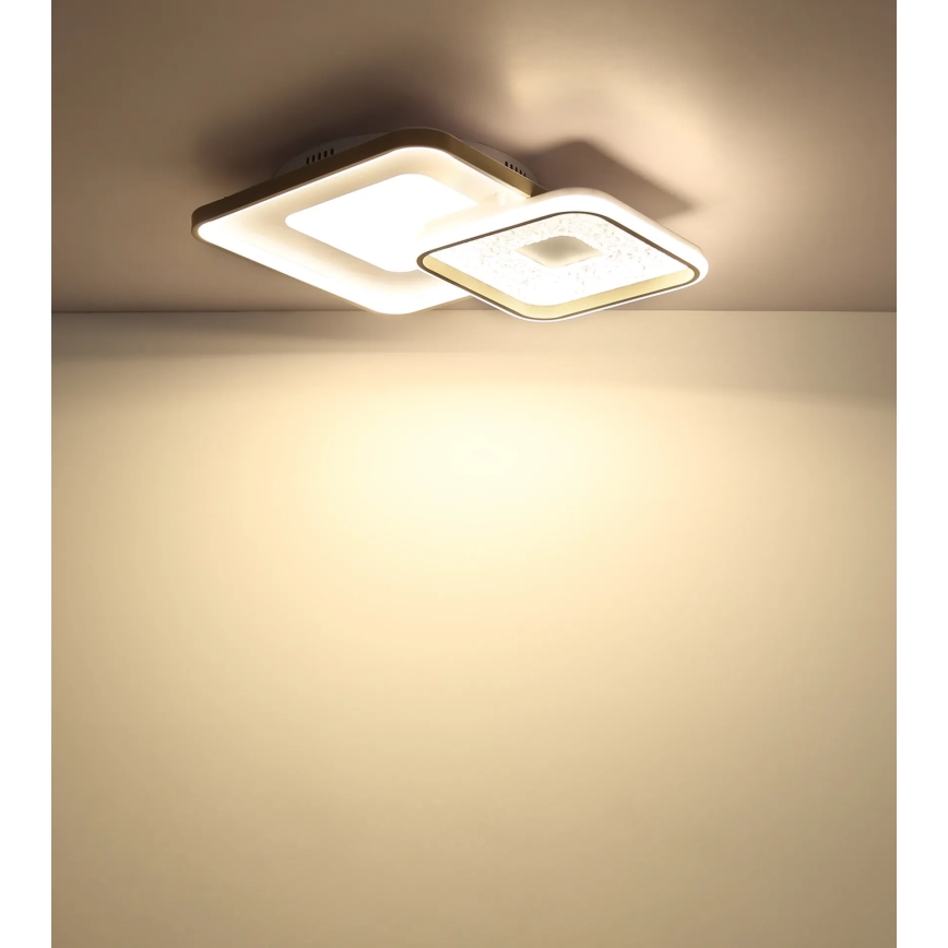 Globo - Dimmable LED Ceiling Light LED/48W/230V 2700-6000K 50x50 cm + remote control