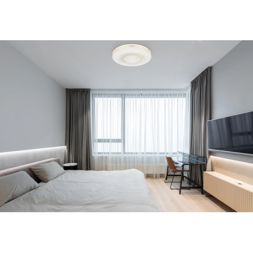 Globo - Dimmable LED Ceiling Light 48W/230V 2700–6000K Ø 42 cm + Remote Control
