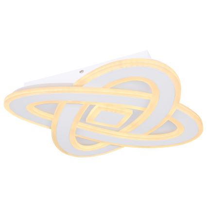 Globo - LED Dimmable ceiling light LED/36W/230V 3000-6000K d. 50 cm white + remote control