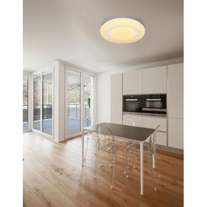 Globo - LED Dimmable ceiling light LED/28W/230V 3000-6000K Tuya WiFi + remote control
